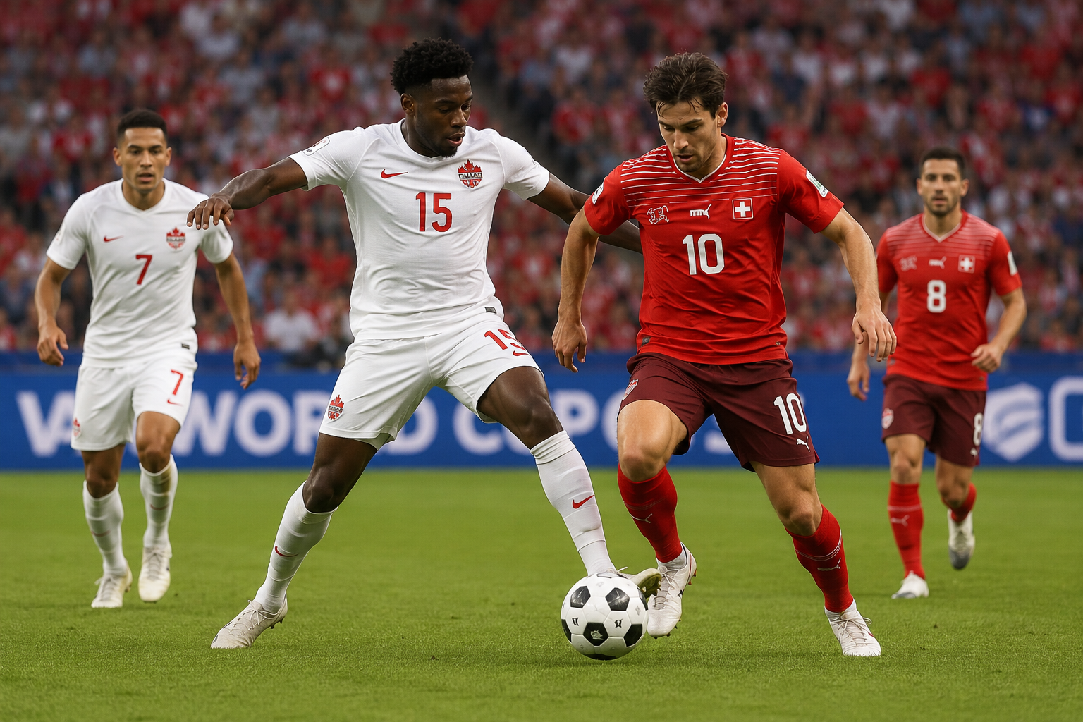World Cup round-up: Switzerland top Group B as referees handle six decisive fixtures