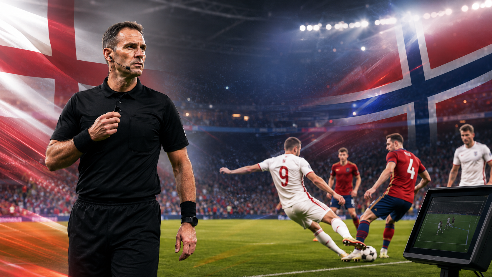 Clément Turpin’s England–Norway performance: correct interventions overshadowed by one major failure