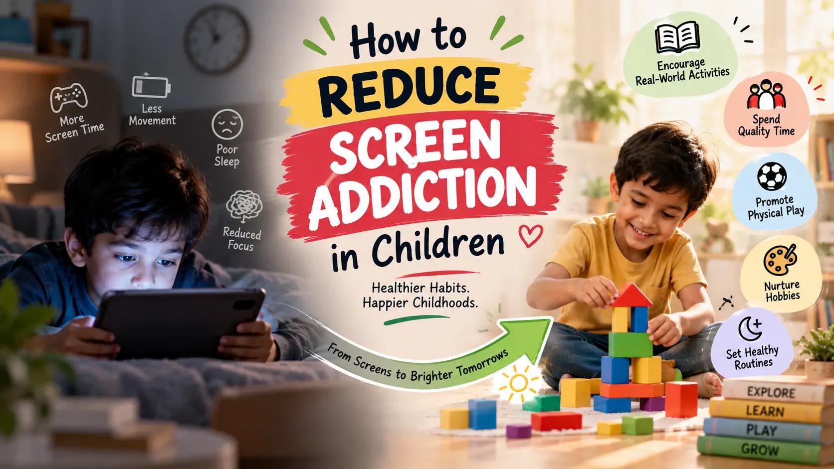 How to Reduce Screen Addiction in Children
