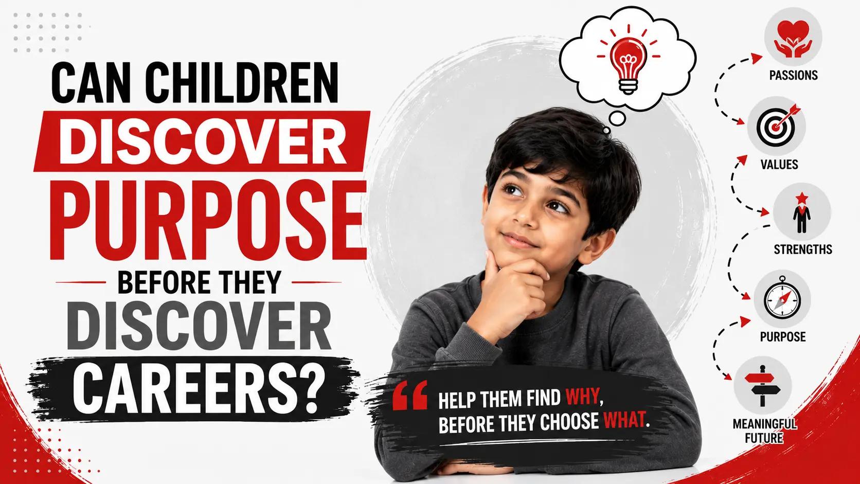 Can Children Discover Purpose Before They Discover Careers?