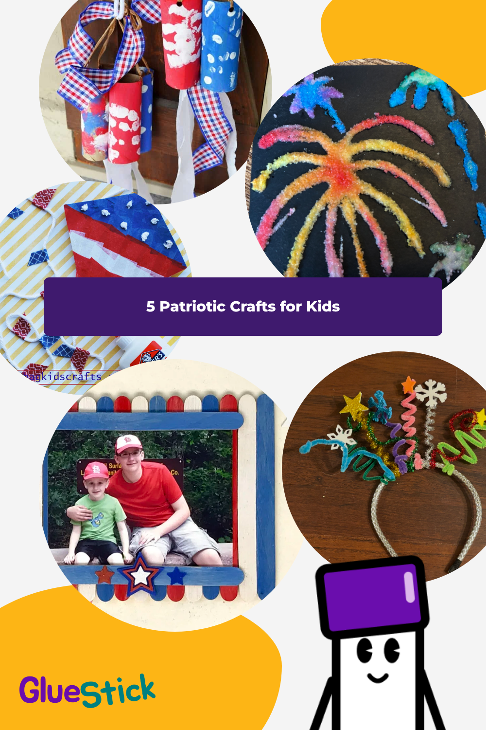5 Patriotic Crafts for Kids to Celebrate the USA