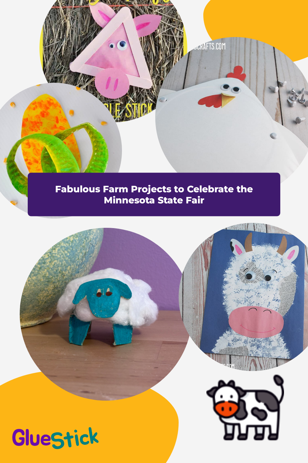16 Fun Fair & Farm Crafts for Kids: Bring the Barnyard Home!