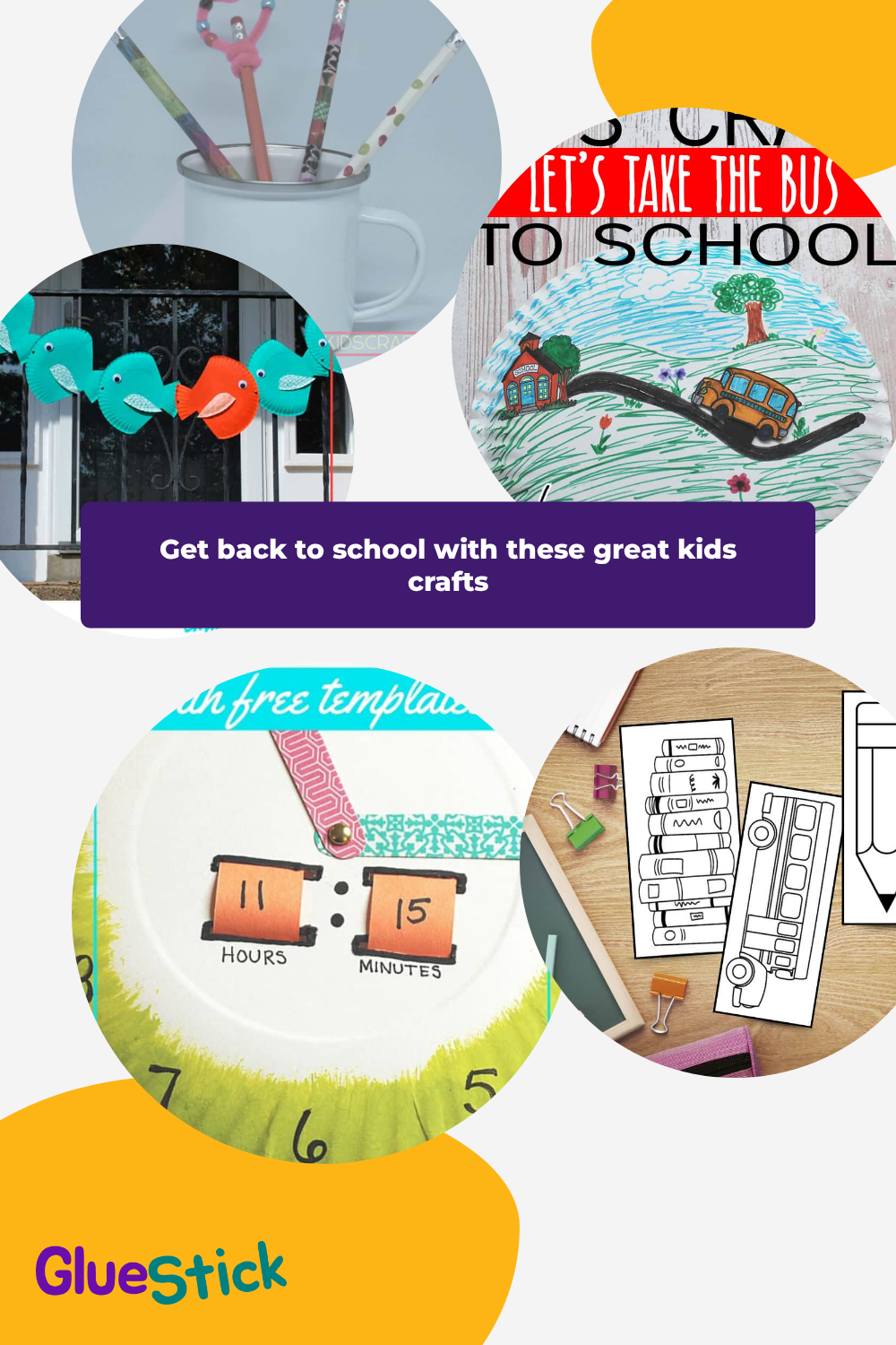 8 Fun Back to School Crafts for Kids