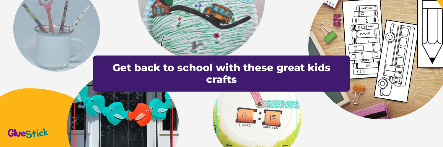 8 Fun Back to School Crafts for Kids