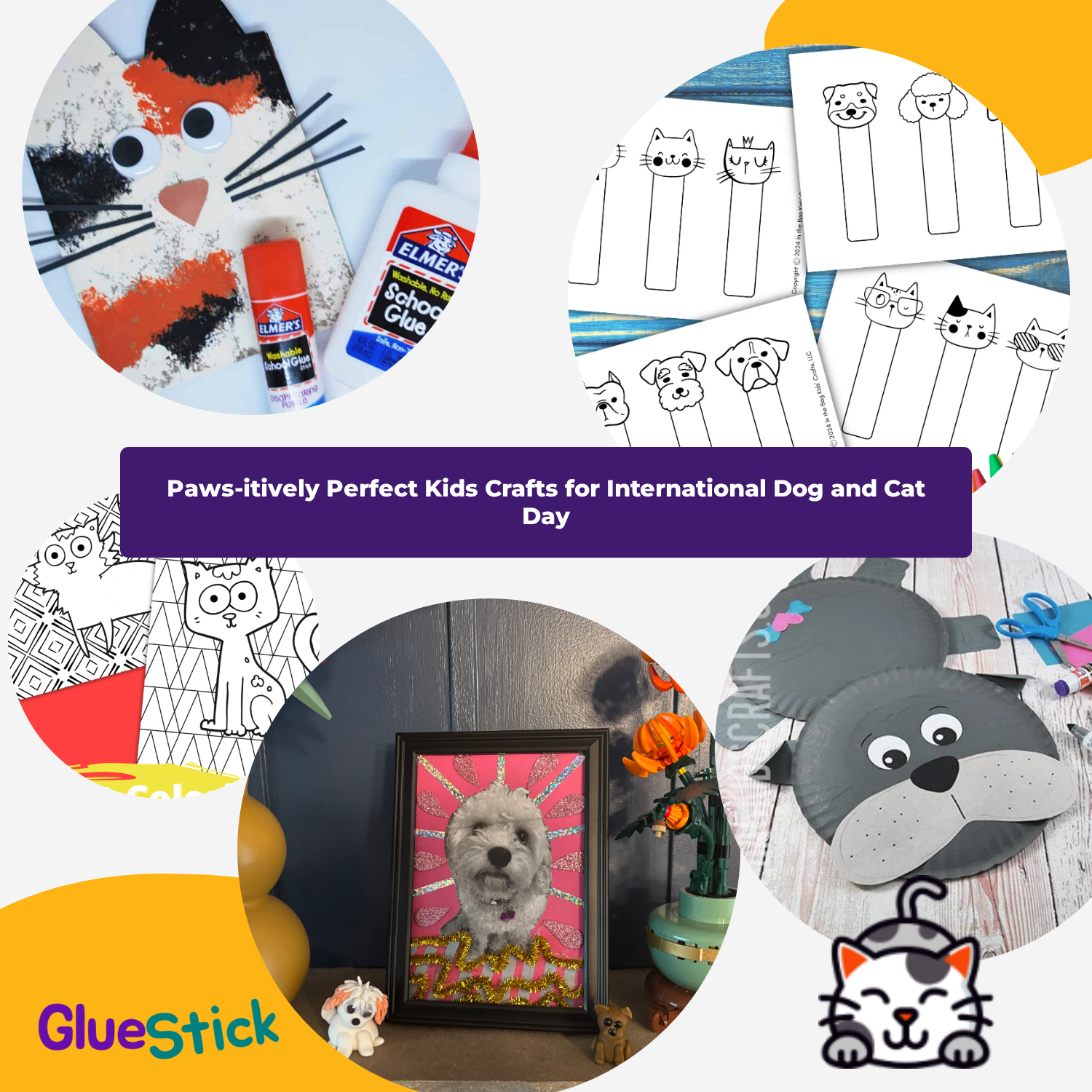 7 Fun Pet Crafts for Kids: Celebrate International Dog and Cat Days with DIY Projects