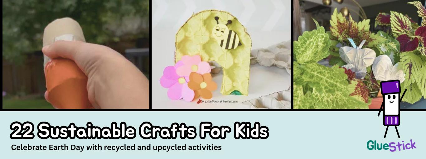 Earth Day Crafts for Kids: 22 Upcycled Projects Using What You Already Have
