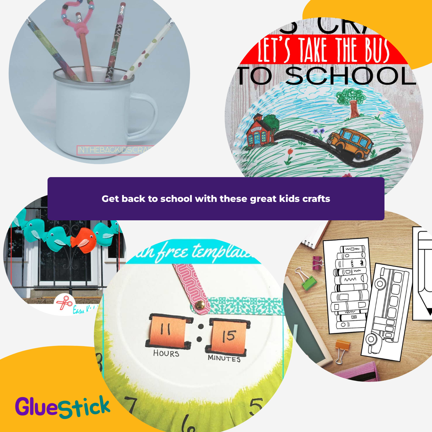 8 Fun Back to School Crafts for Kids