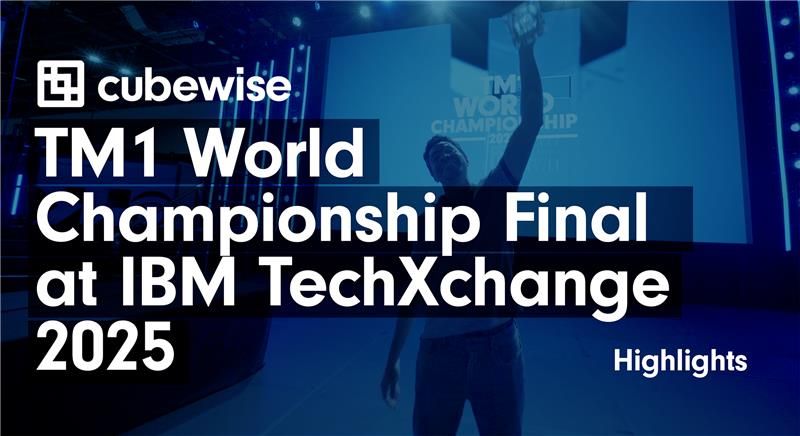 TM1 World Championship Final at IBM TechXchange 2025