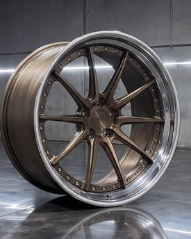 Custom multi-piece forged wheels and bespoke wheel manufacturing in Houston, TX. High-end forged wheel installation, custom offsets, and performance tires for luxury vehicles and sports cars.