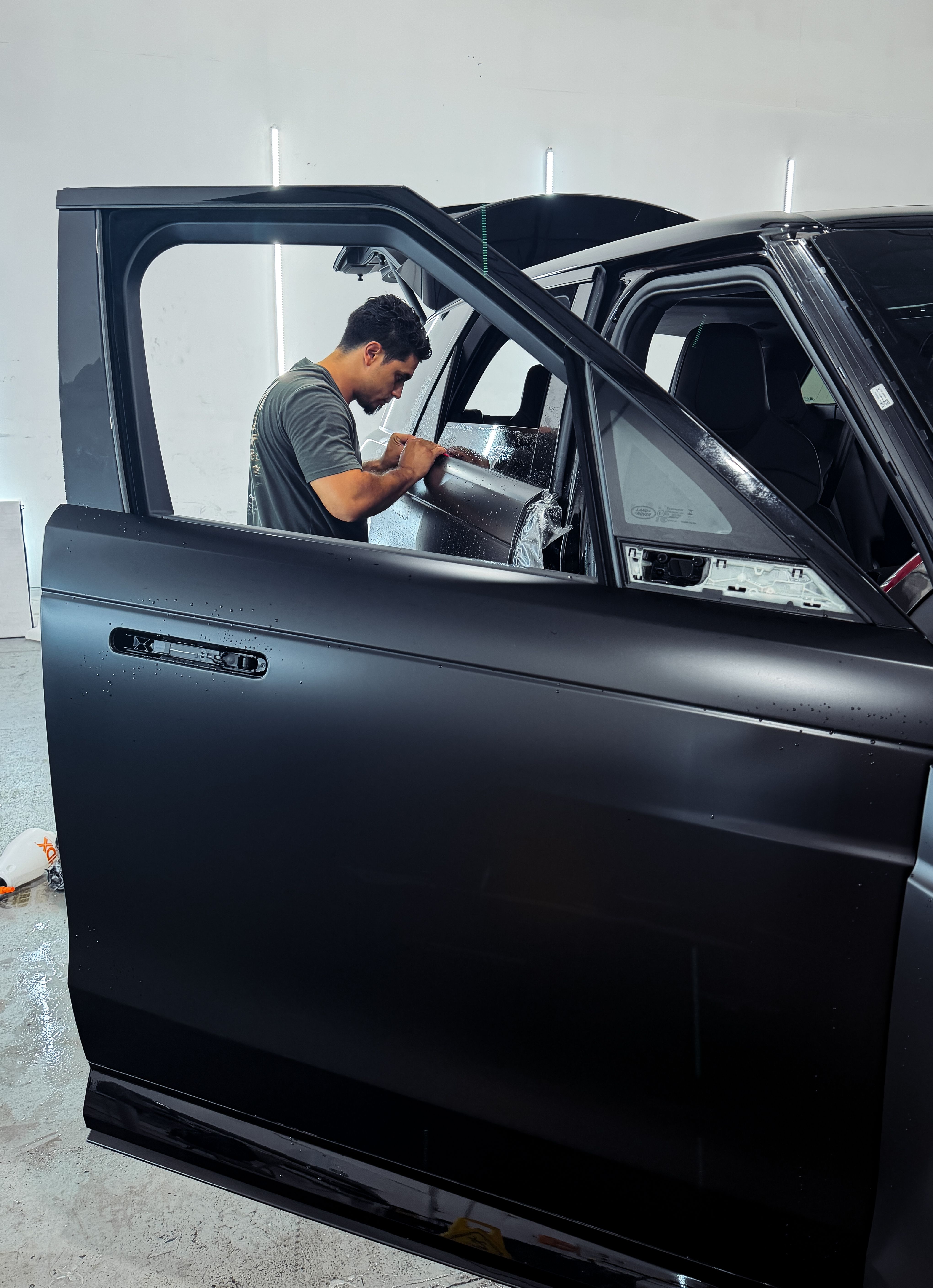 Full body paint protection film wrapping in Houston, Texas. Complete exterior clear bra coverage with precision-wrapped edges for ultimate paint defense.
