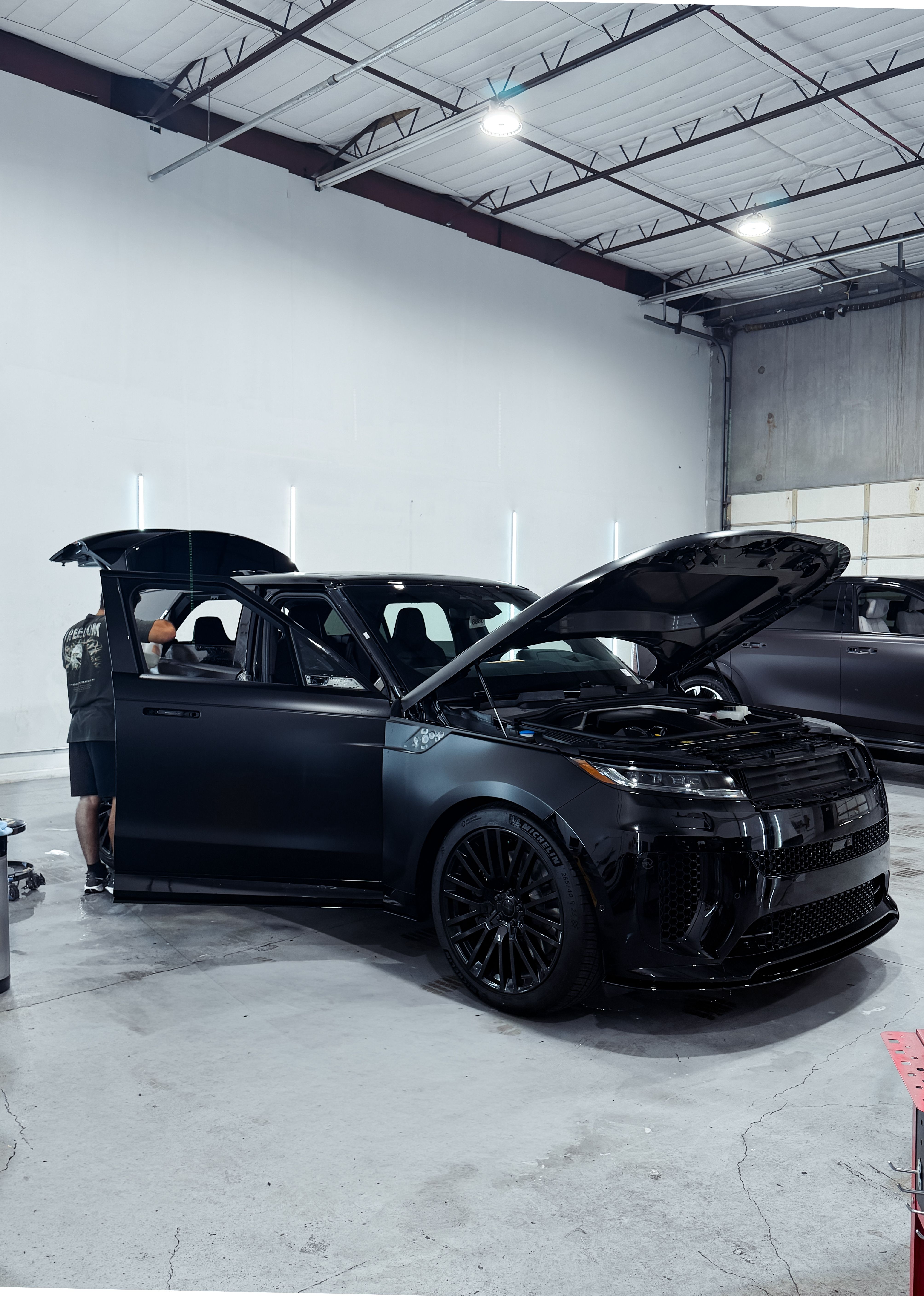 High-impact track package PPF installation in Houston. Specialized self-healing clear bra protection for track-driven sports cars and exotics across Texas.