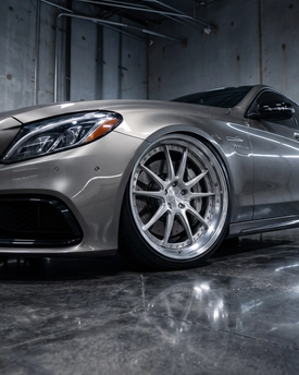 Complete wheel and suspension packages in Houston, Texas. Coordinated lowering springs, coilover installation, and custom wheel fitment designed to achieve the ultimate vehicle stance.