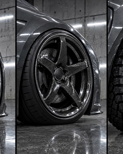 Custom wheel and tire fitment calculator and installation in Houston, Texas