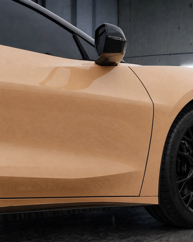 Custom partial vehicle wraps and roof accent wrapping in Houston, Texas. Gloss black roof wraps, hood wraps, and chrome delete packages for modern cars and SUVs.