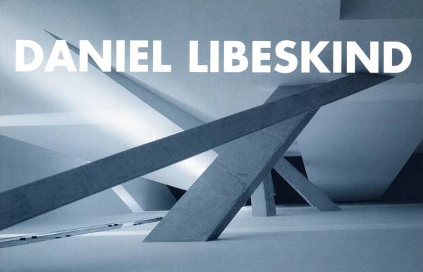 Daniel Libeskind Recent Works lecture postcard