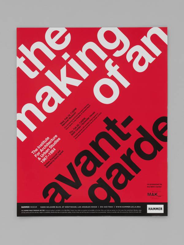 The Making of an Avante-Garde