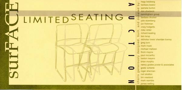 Limited Seating, surFACE benefit