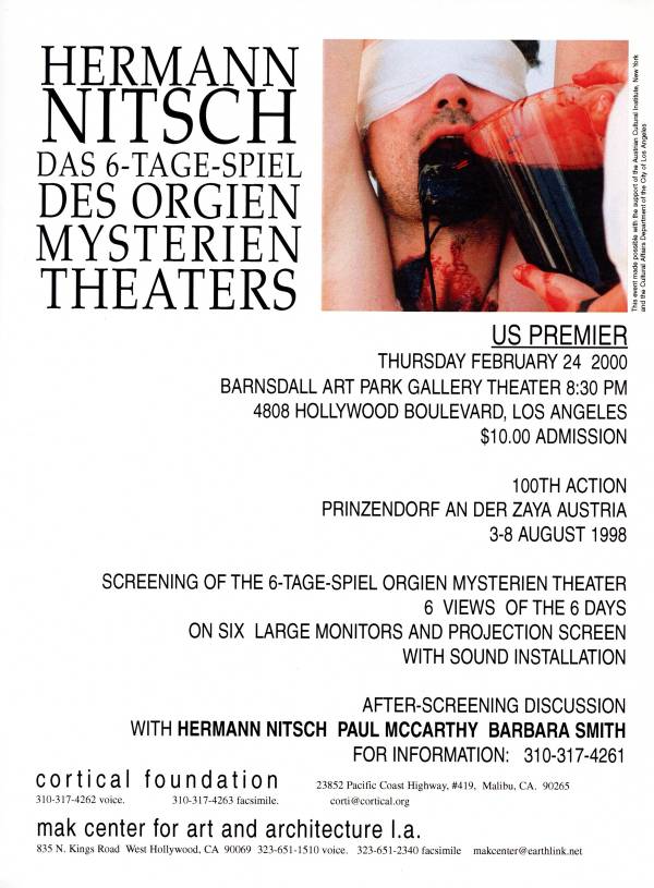 Six-Day-Play flyer
