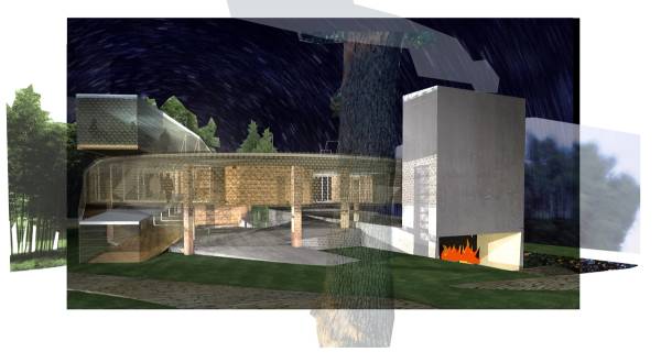 [Untitled Architectural Renderings, Back]