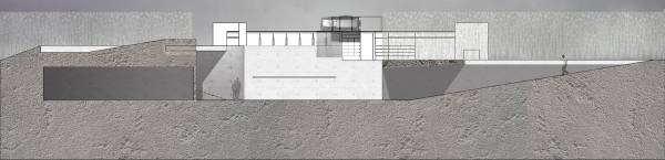 [Untitled Architectural Renderings, East/West]