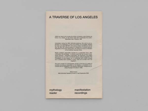 A Traverse of Los Angeles