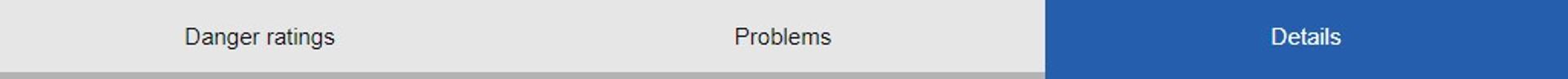 Details tab