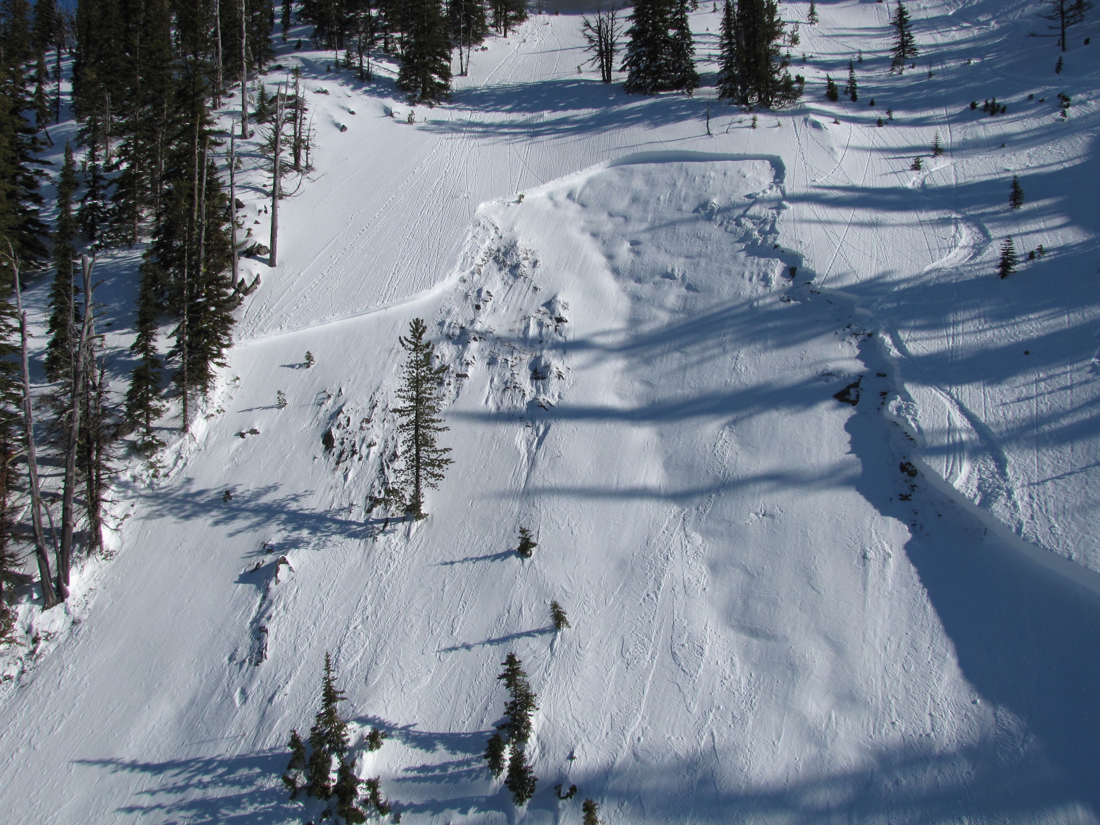 A size two slab avalanche