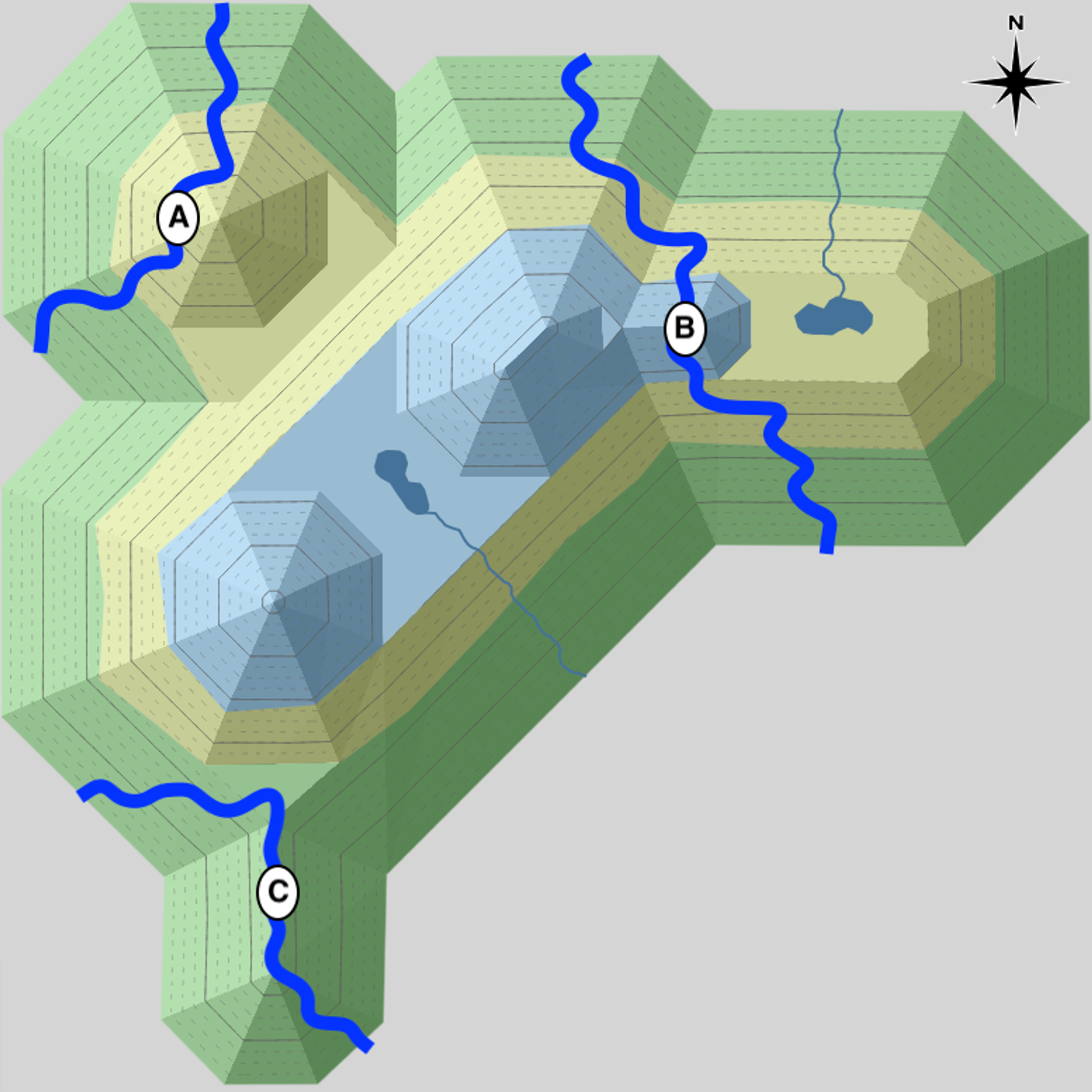 Route choice exercise 1a