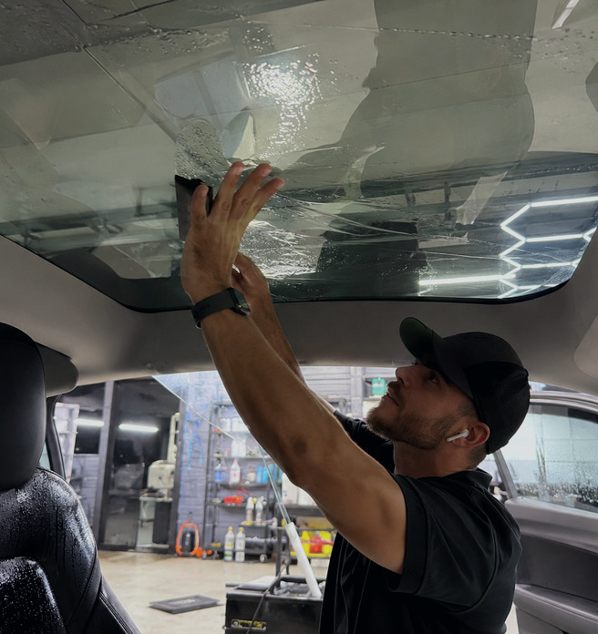 Professional edge sealing and installation