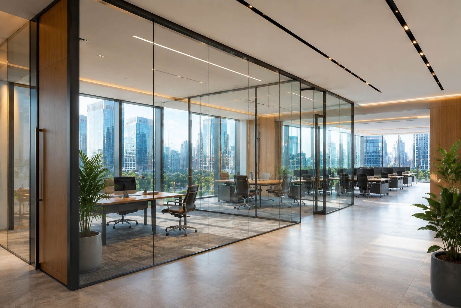 Glass Meeting Partitions — ON