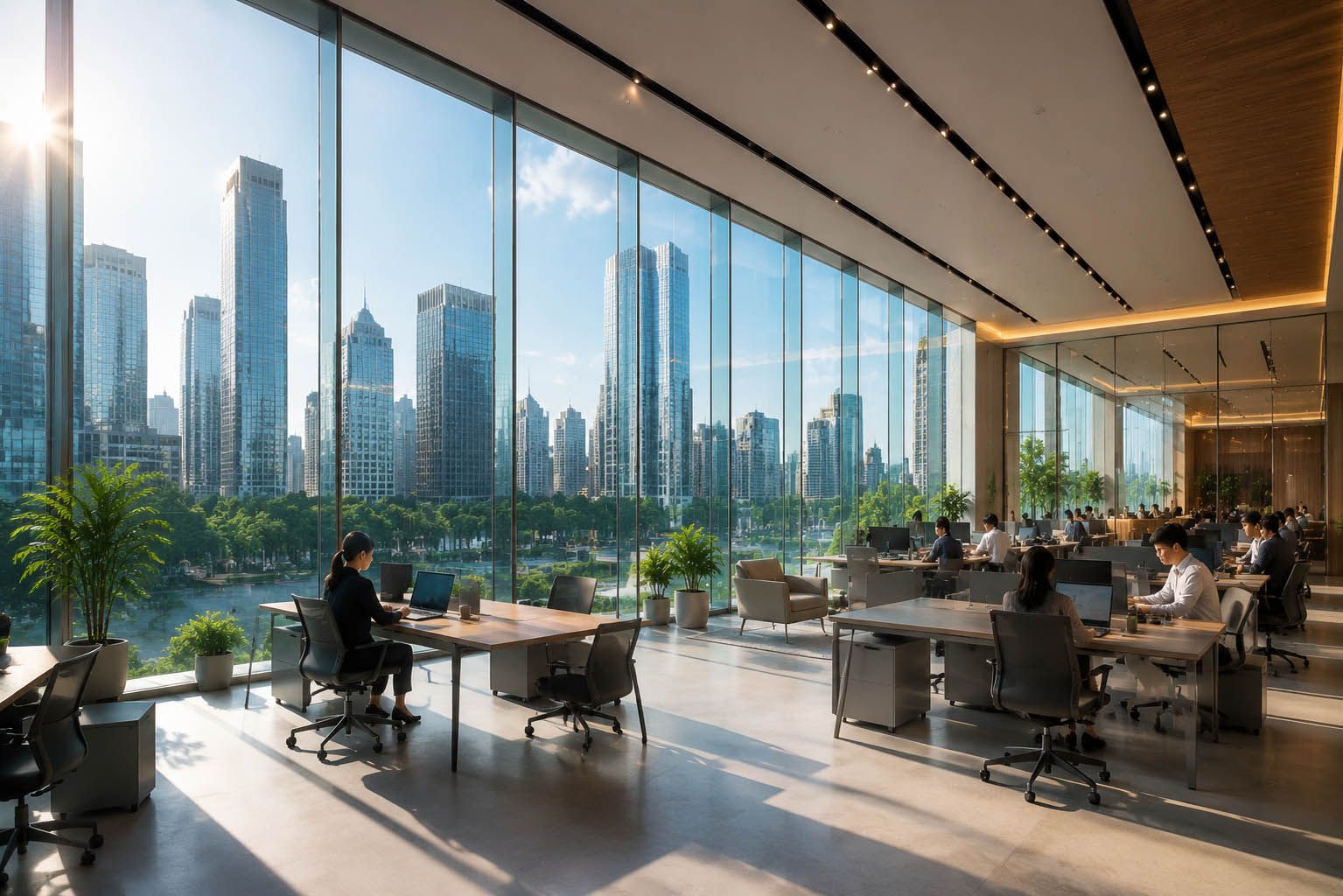 Open-Plan Office Zones — ON