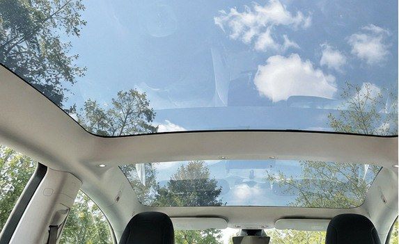 Pre-molded Tesla Sunroof Shade — ON