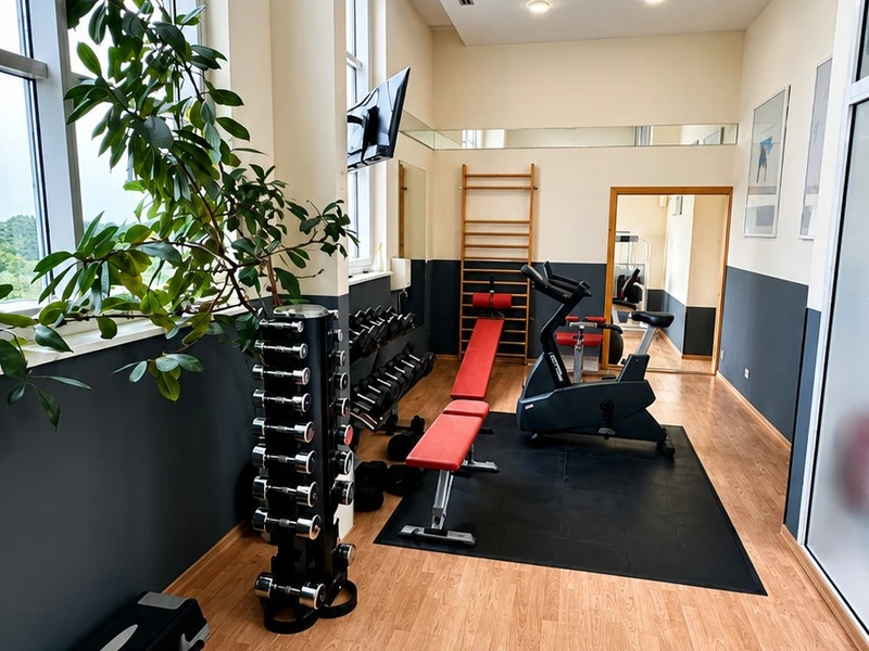 Fitnessbereich