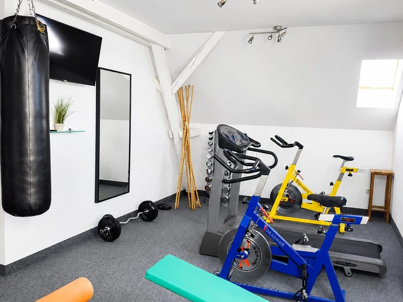 Kleiner Fitnessbereich