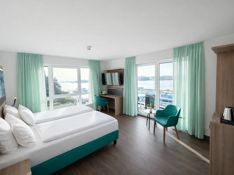 Deluxe Zimmer Rheinblick