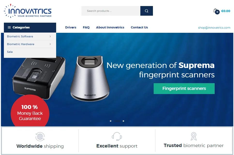 Innovatrics Launches New Online Store