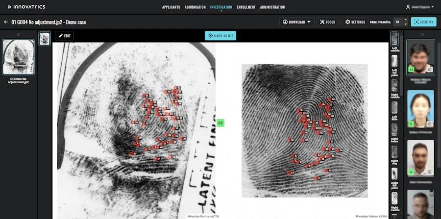 World’s Best Algorithms Power Innovatrics Next-Gen ABIS