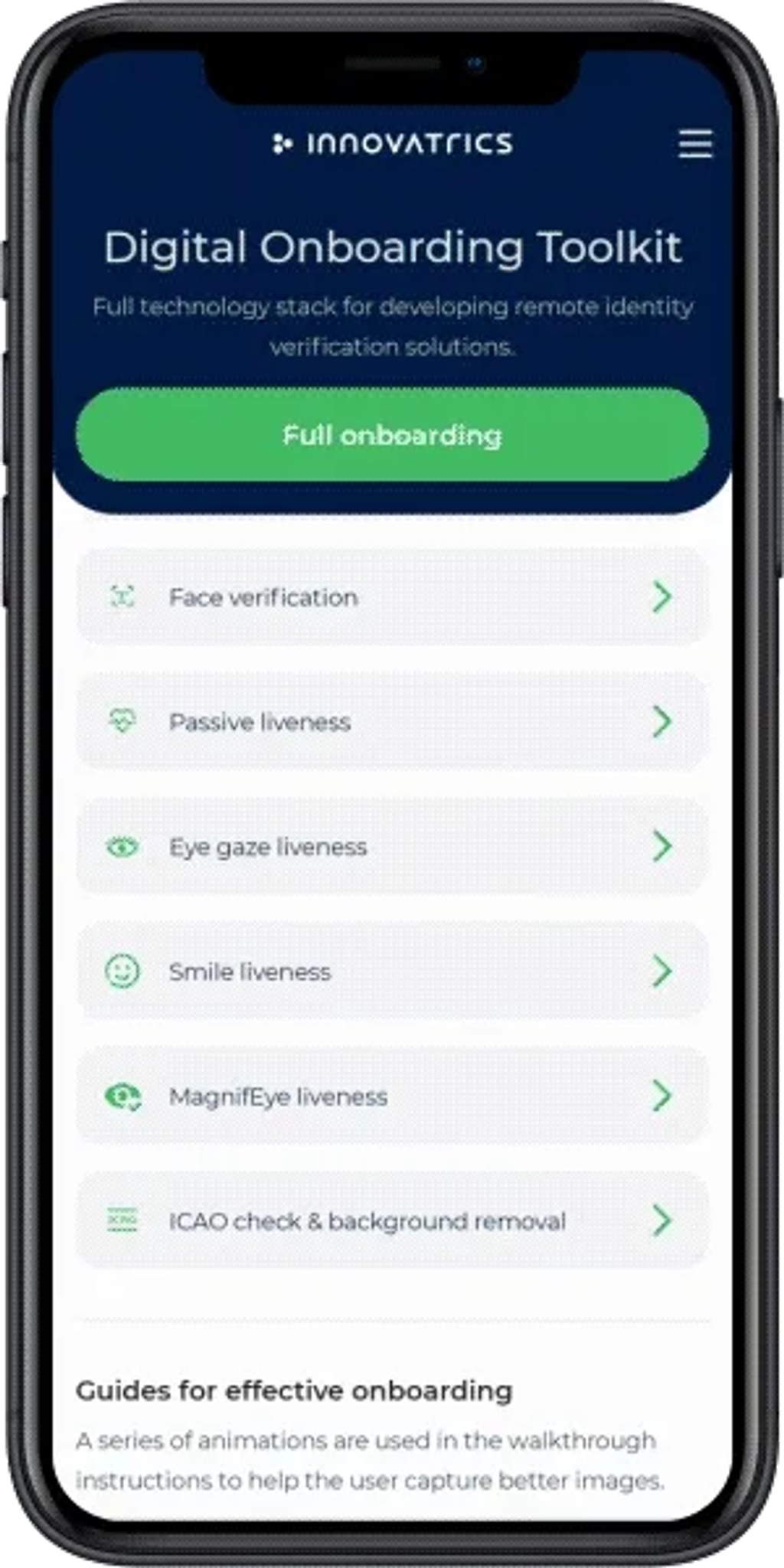 magnifeye liveness detection