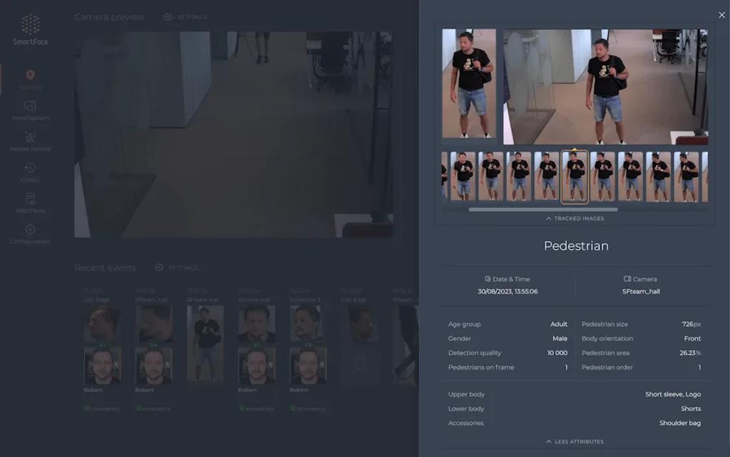 Innovatrics facial recognition platform supports pedestrian analysis