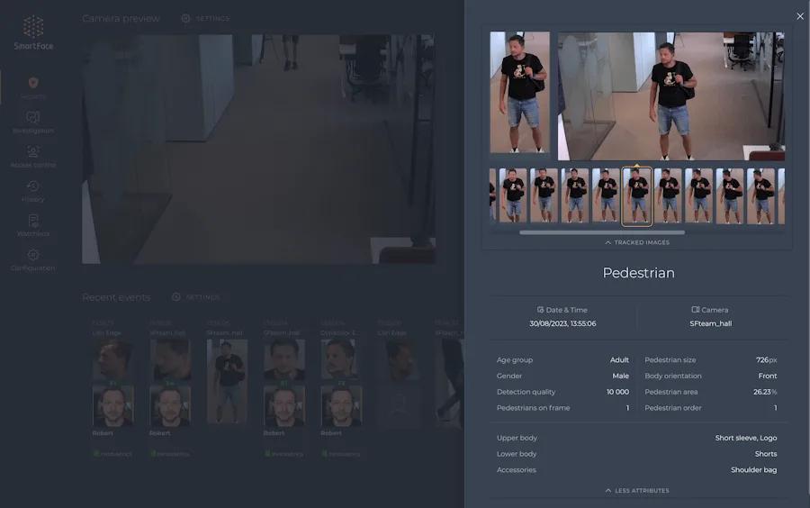 Innovatrics facial recognition platform supports pedestrian analysis