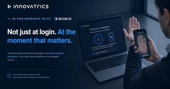 Innovatrics Partners with Boom ID to Bring Contactless Palm Recognition to Identity Authorization