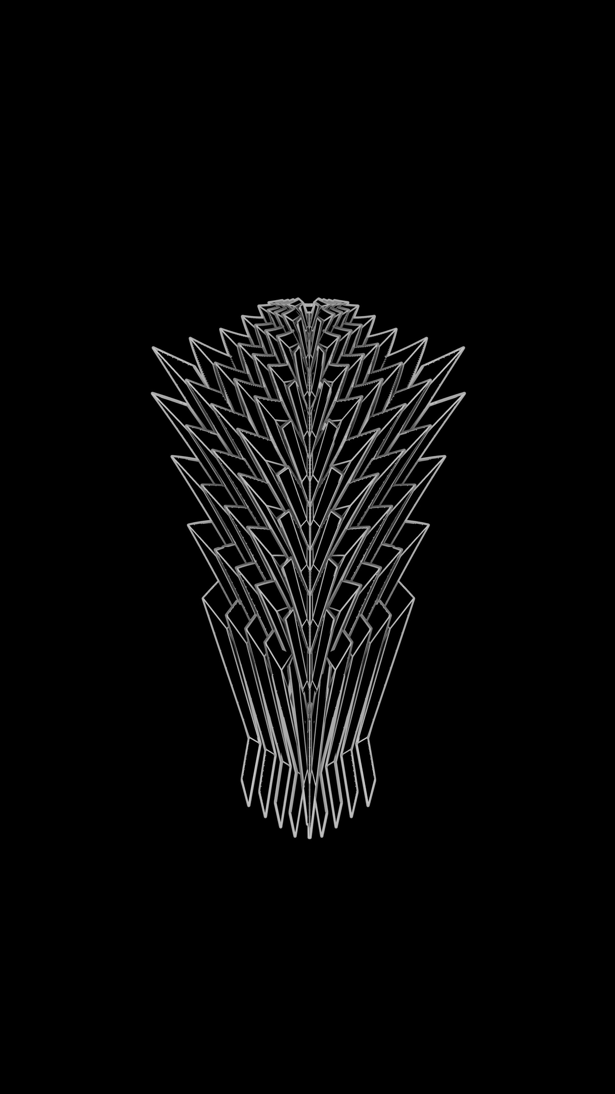 Orthographic drawing, rendered version