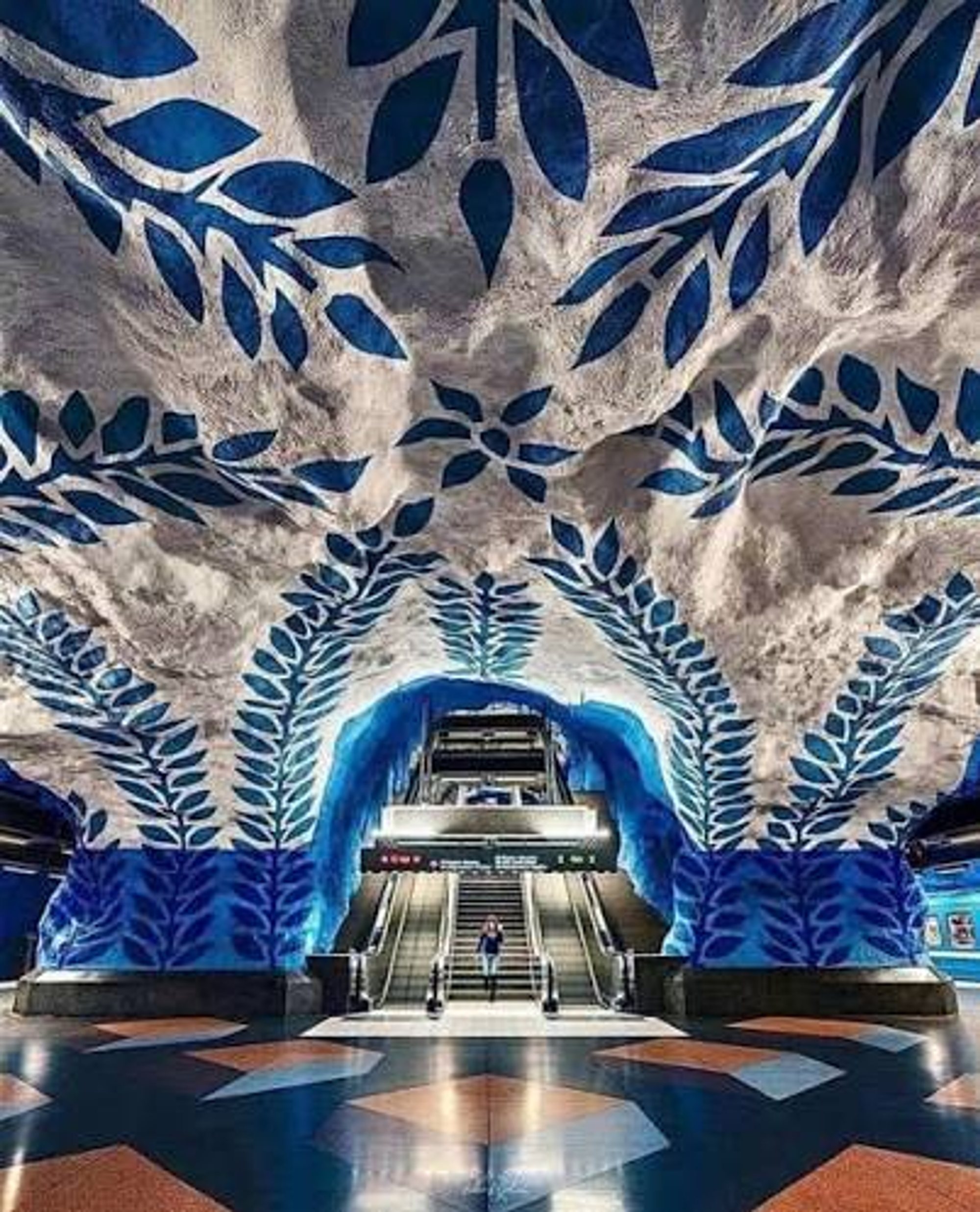 Stockholm metro, as a reference for the project Door Opens and by Kyryll Dmytrenko