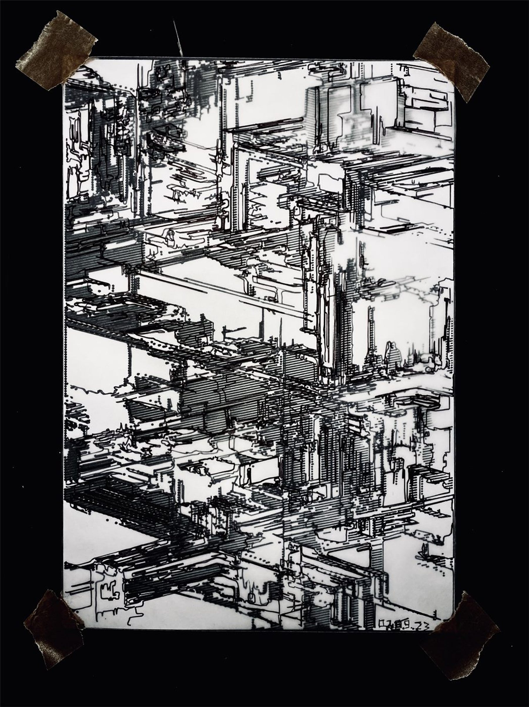 Destructive Entities — art project by Kyryll Dmytrenko