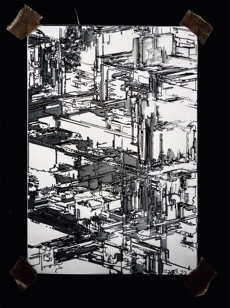 Destructive Entities — art project by Kyryll Dmytrenko
