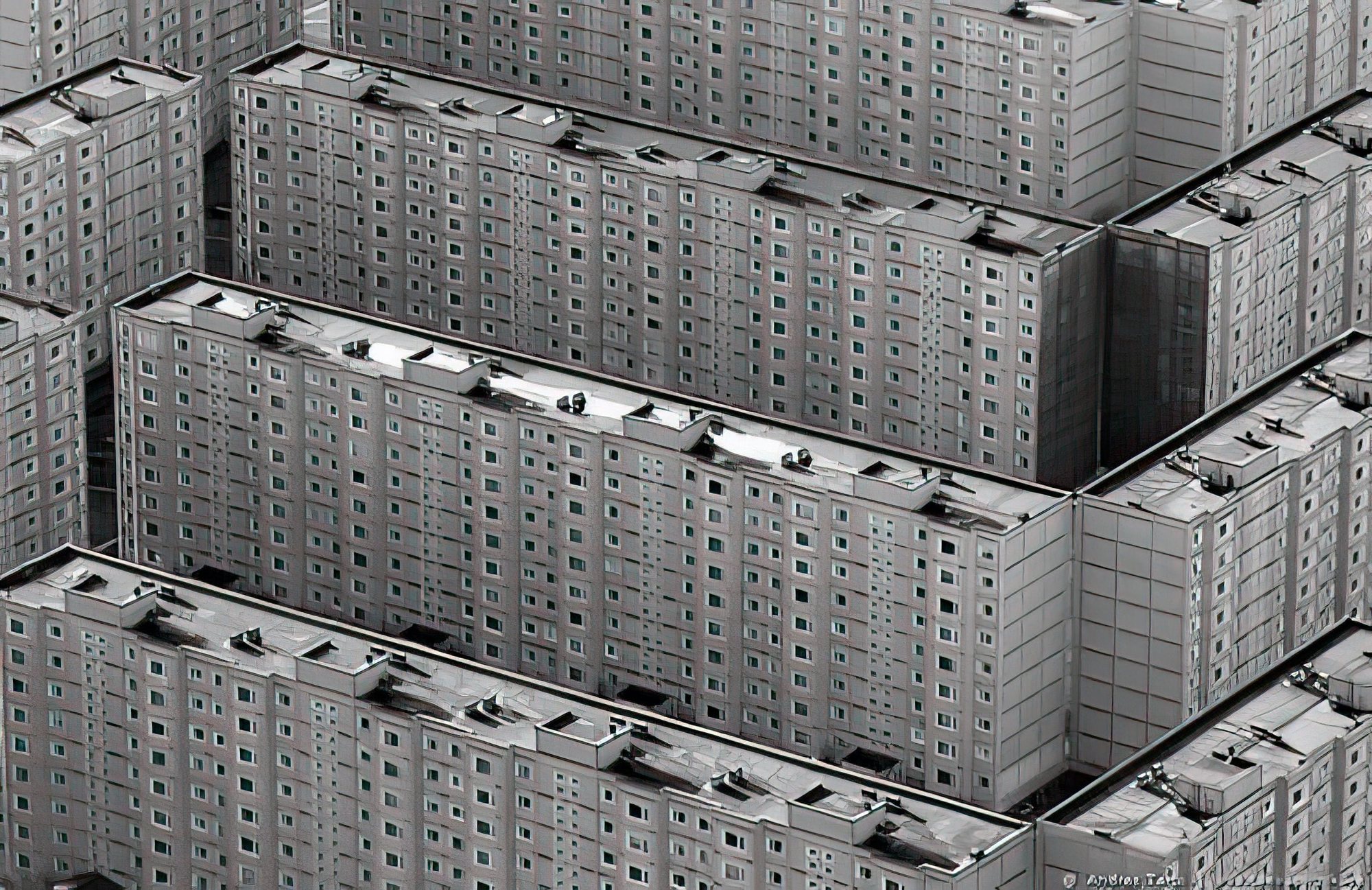 Repetitive housing block, Soviet Union, Estonia