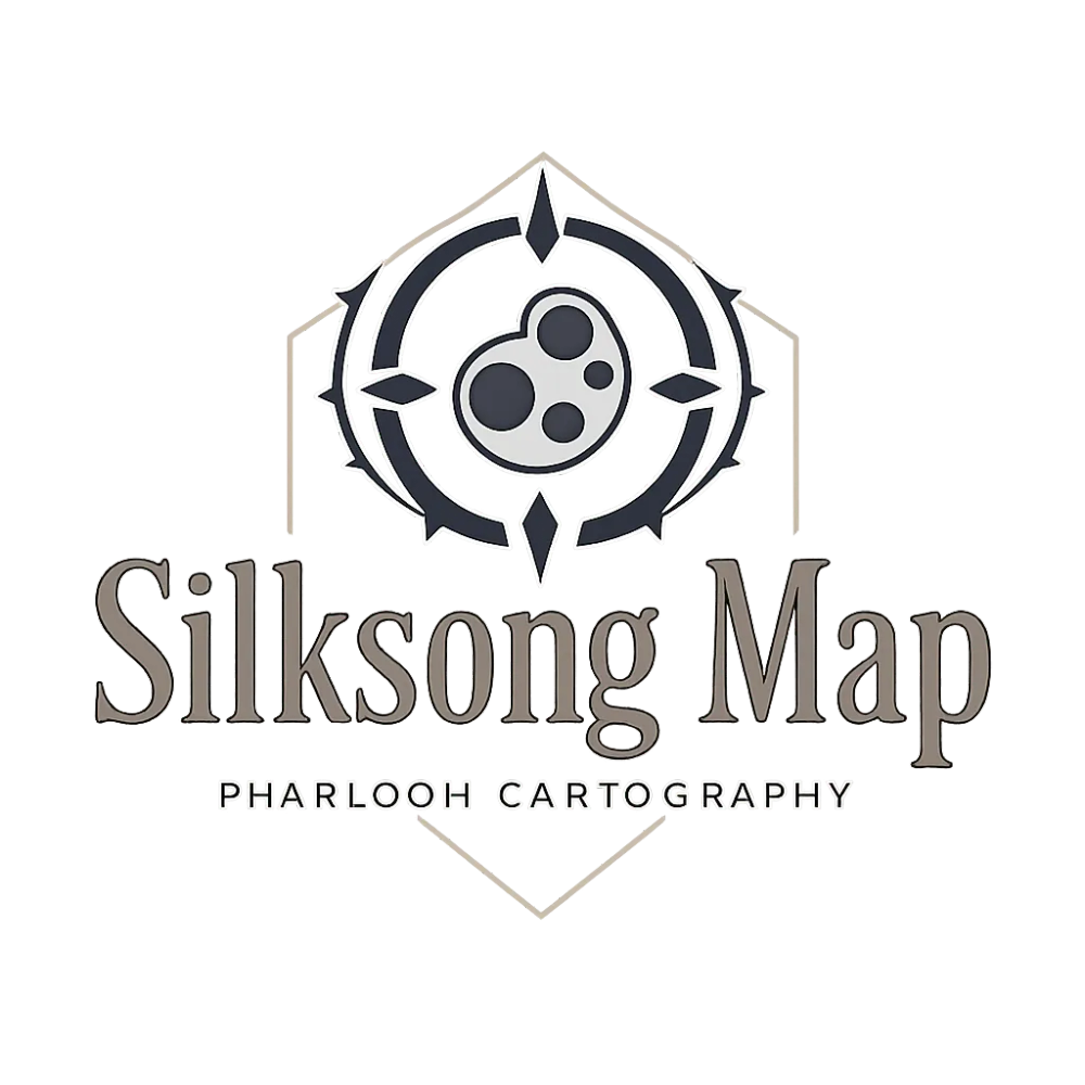 Screenshot of Silksong Interactive Map