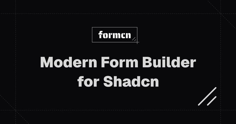 Screenshot of formcn Screenshot of formcn