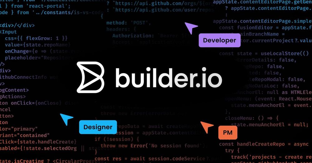 Screenshot of Builder.io Screenshot of Builder.io