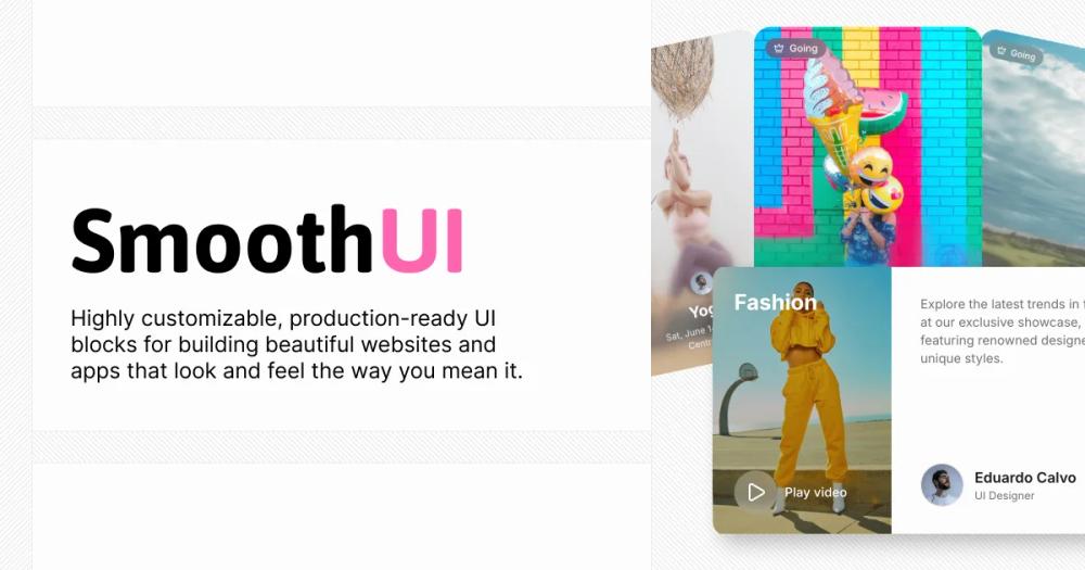 Screenshot of SmoothUI Screenshot of SmoothUI